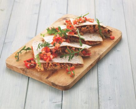 Quick & Healthy Recipes: Pulled Pork Quesadilla