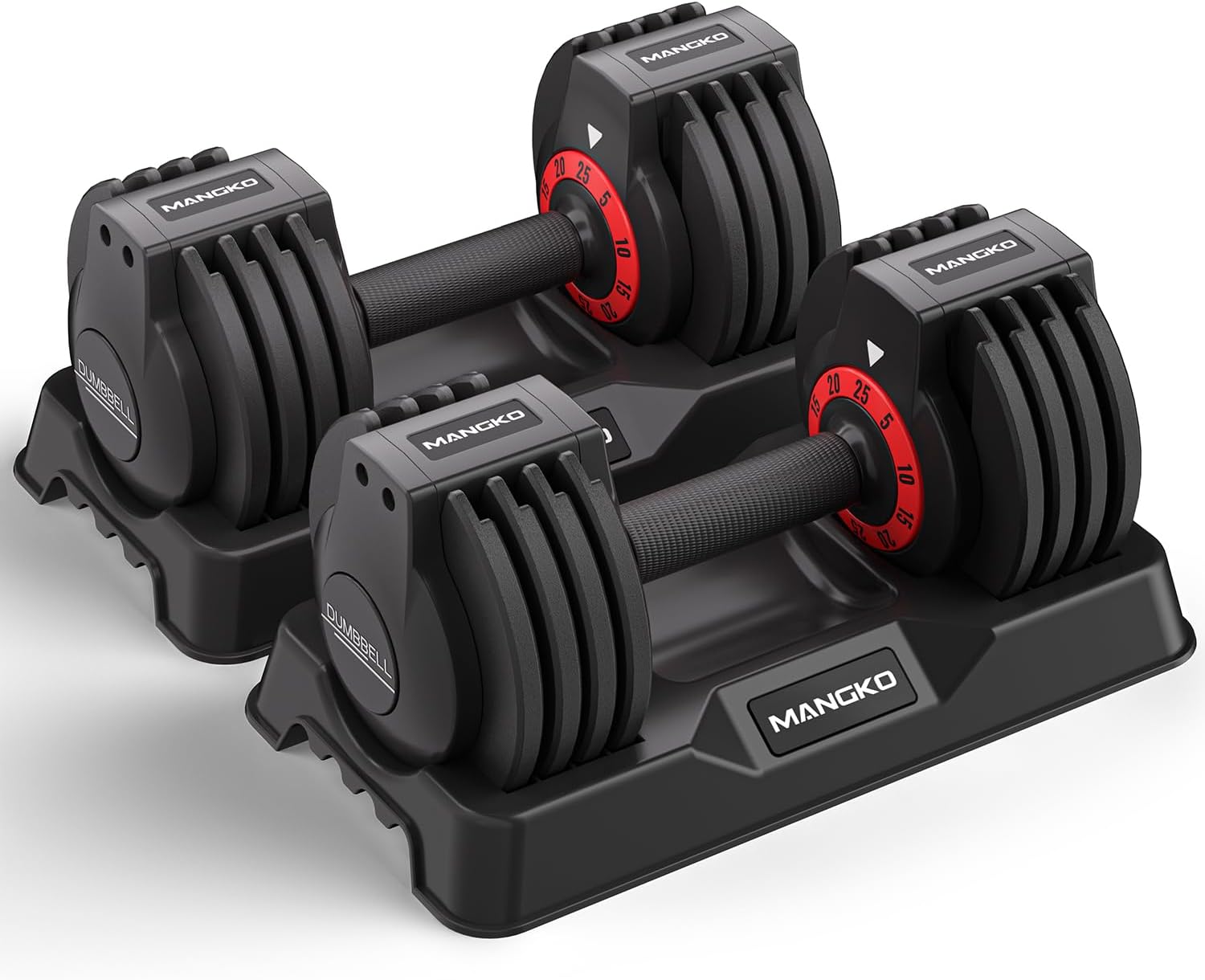 25lb 5-in-1 Adjustable Dumbbell
