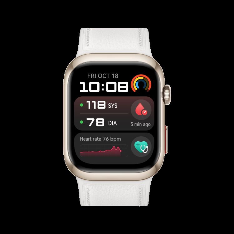 Product shot of a Huawei watch