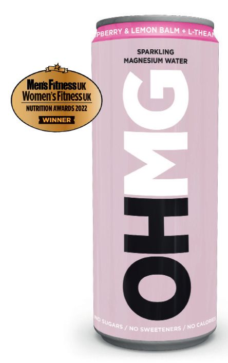 ohmb raspberry lemon balm drink men's fitness nutrition awards results 2022