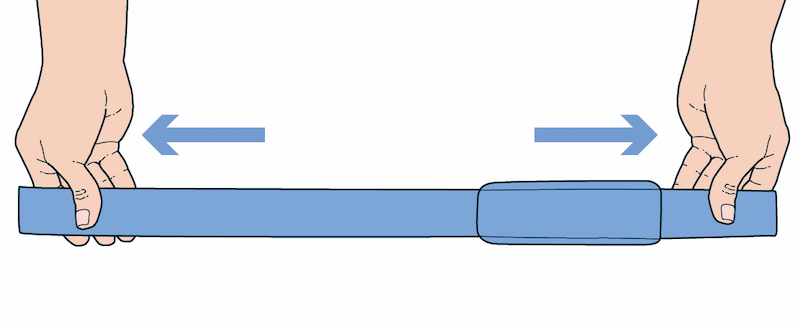 Illustrated guide to using lifting straps